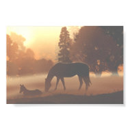 Horses in the Morning Fog (from $10.55) print