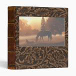 Horses in the Morning Fog- I " 3 Ring Binders