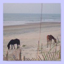 Horses in the Sand posters