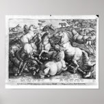 Horses in the wild posters