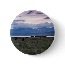 Horses in Whale-fjord #3 buttons