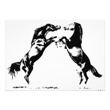 Horses Invitations - Horses Invites