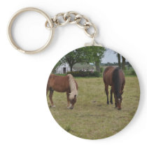 Horses Key Chain