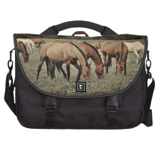 Horses Laptop Bags