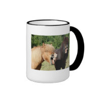 horses laughing mugs