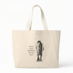 Horses Leave Hoofprints On Your Heart: Pencil Art Bag