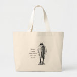 Horses Leave Hoofprints On Your Heart: Pencil Art Bag