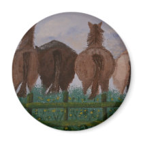 Horses Fridge Magnets
