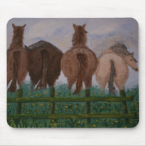 Horses Mouse Mats