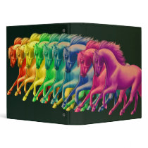 Horses of Different Colors Avery Binder