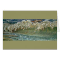 *Horses of Neptune* by Walter Crane cards