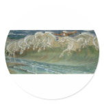 *Horses of Neptune* by Walter Crane stickers