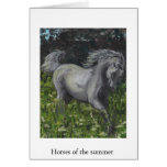 Horses of the summer #2 cards