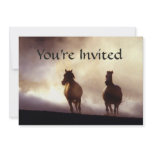 Horses On The Hill Invitation