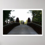 Horses over Bridge Posters