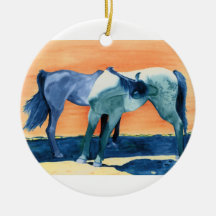 Horses, Pony Express Ornaments
