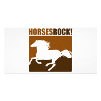 Horses Rock! #2 photo cards by designs_that_rock Horses Rock! #2 photo cards