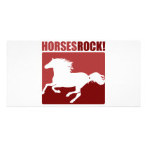 Horses Rock! #4 photo cards by designs_that_rock Horses Rock! #4 photo cards