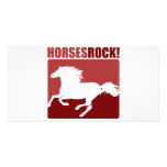 Horses Rock! #4 Photo Greeting Card