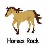 Horses Rock (buckskin) Photo Sculpture