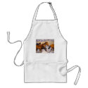 Horses running aprons