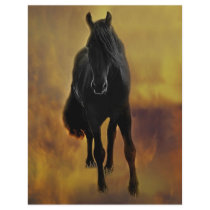 Horses silhouette letterhead design