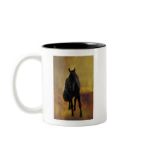 Horses silhouette mugs