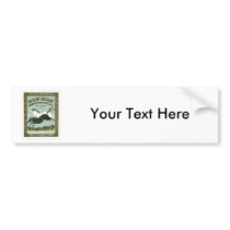 Horses Vintage Japanese Silk Label Bumper Stickers