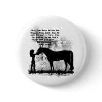 Horses- You Are Loved Pinback Button
