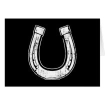 horseshoe card