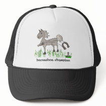 horseshoe champion trucker hats