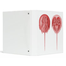 Horseshoe Crab 3 Ring Binder
