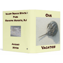 Horseshoe Crab Summer Vacation Binder