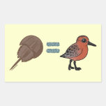 Horseshoe Crabs are Life Rectangle Sticker