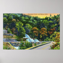Horseshoe Curve View of Bastion Falls Poster