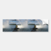 Horseshoe Falls And Rainbow From The Canadian Side Bumper Sticker