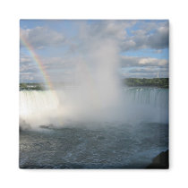 Horseshoe Falls And Rainbow From The Canadian Side magnets