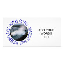 Horseshoe Falls - Niagara Falls, Canada Customized Photo Card