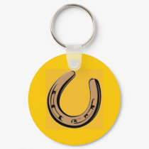 Horseshoe Keychain by EquineGal Horseshoe Keychain