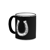 horseshoe coffee mugs