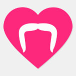 Horseshoe Mustache stickers