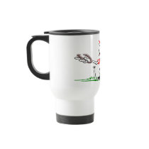 HorseShoe Pitcher Travel Mug