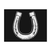 horseshoe postcard