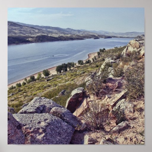 Horseshoe Reservoir Colorado Poster Zazzle