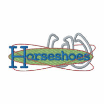 Horseshoes embroidered shirts