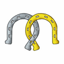 Horseshoes embroidered shirts
