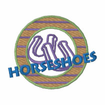 Horseshoes embroidered shirts