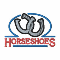 Horseshoes embroidered shirts