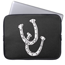 HorseShoes LapTop Sleeve-15"