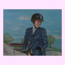 "Horseshow" Art Print posters